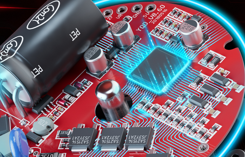 brushless content features microprocessor