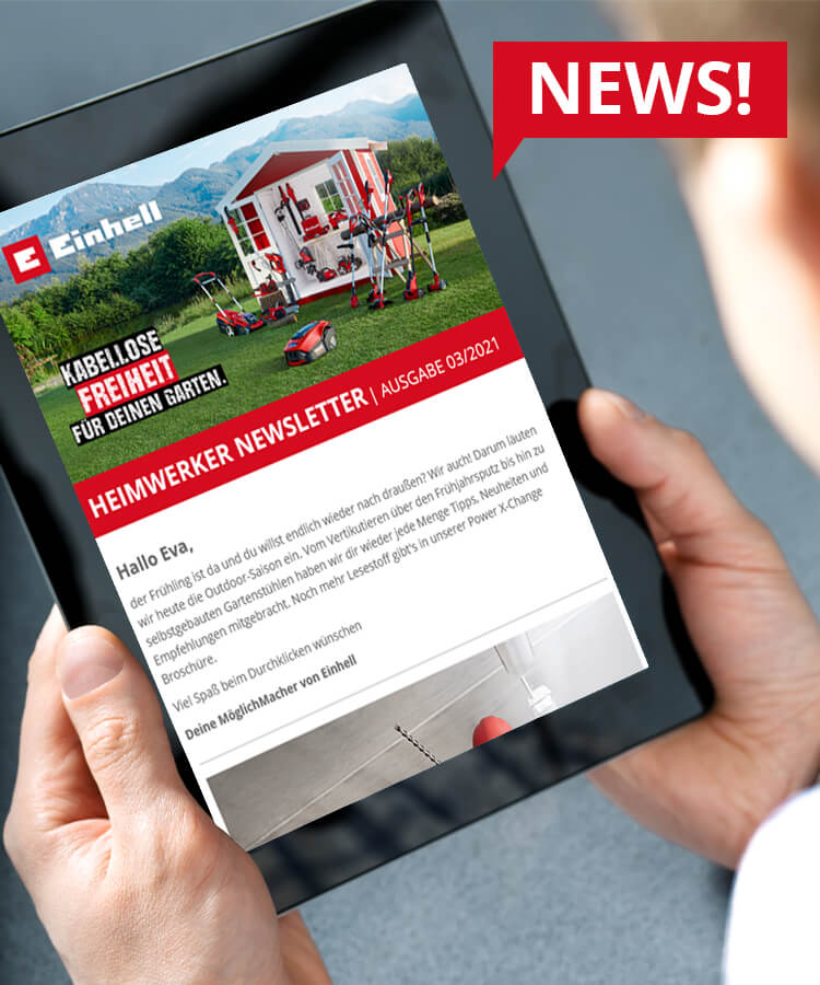 einhell newsletter